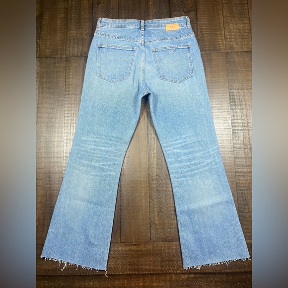 NWT CQY Denim Wes Cropped Jeans, Dream Wash, 100% Cotton Size 27 - Picture 11 of 11